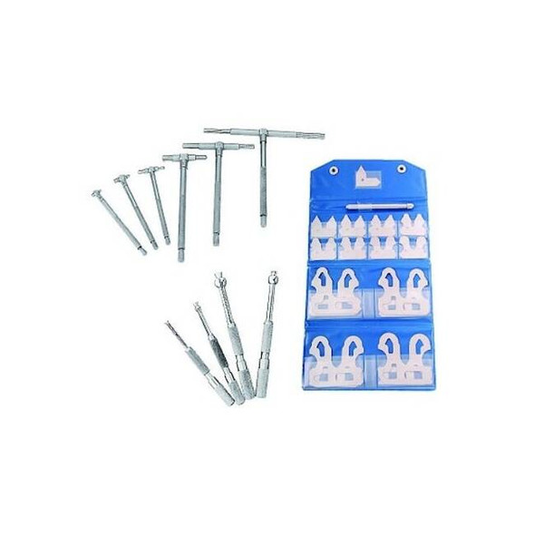 Hhip 35 Piece Telescoping Small Hole & Radius Gage Set 4400-1035