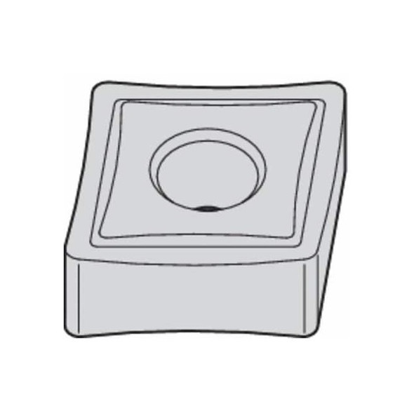 Widia Diamond Turning Insert, Diamond, 4, CNGP, 1, Carbide 4164567 Pack of 10