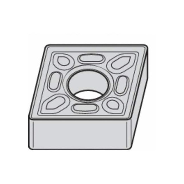 Widia Diamond Turning Insert, Diamond, 4, CNMG, 2, Carbide 5359119 Pack of 5