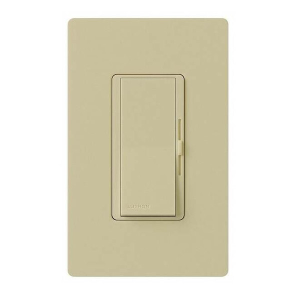 Lutron Lighting Dimmer,Slide,3-Way,Decora DV-103P-IV