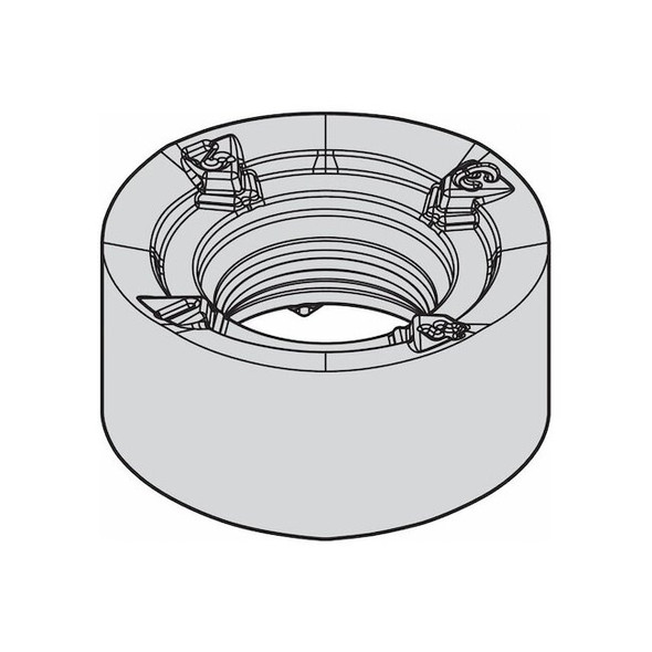 Widia Milling Insert,Round RNGJ10T3M0EML Pack of 5