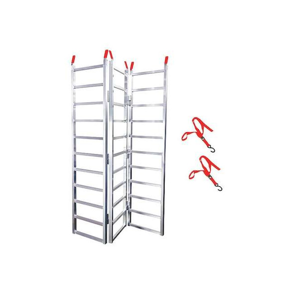 Black Widow Truck Ramp,Portable,Load 1500 lb.,54" W TF-7754