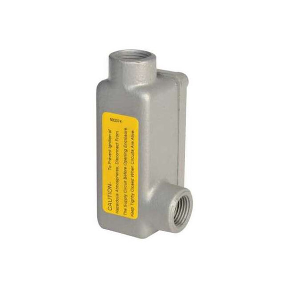 Appleton Electric Conduit Outlet Body w/Cover,Iron,LL ERLL75
