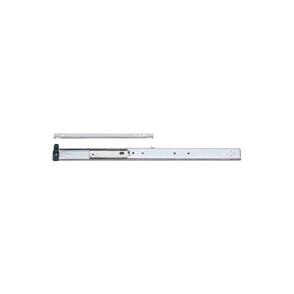 Sugatsune Drawer Slide, Side Mount, Full, Conv., 1/2"W,PR ESR-3-12