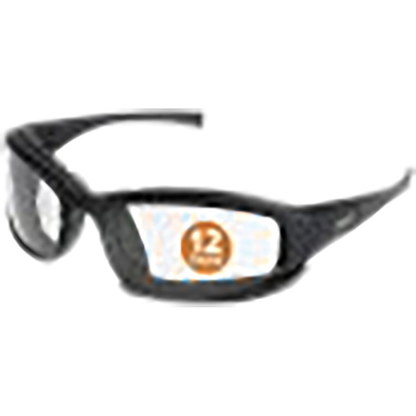 KleenGuard™ V50 Calico™ Safety Glasses, Clear Lenses, Anti-Fog-Black Frame 25672