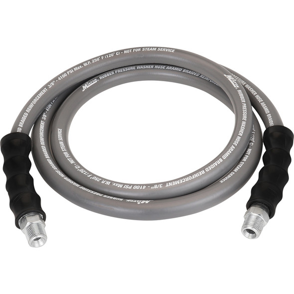 3/8" x 6' Kevlar Braided Pressure Washer Hose Assembly PW43806