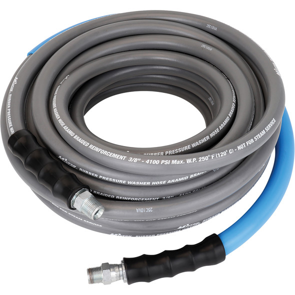 3/8" x 50' Kevlar Braided Pressure Washer Hose Assembly PW43850