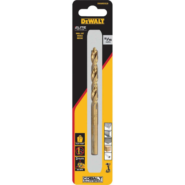 5/16" Es Cobalt Bit DWAMDCE20