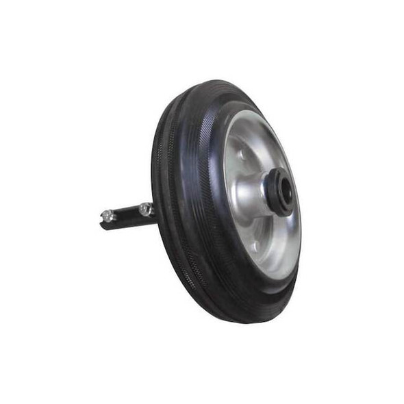 Dayton Wheel, Black/Silver, 7 in Dia, PK2 VE1YNW7WG