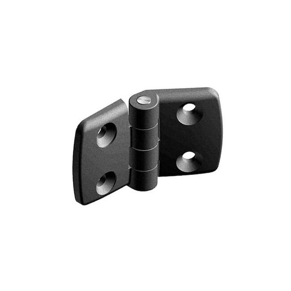 Fath Hinge, Polyamide, Black, 48 mm, 77 mm 095K4040F00