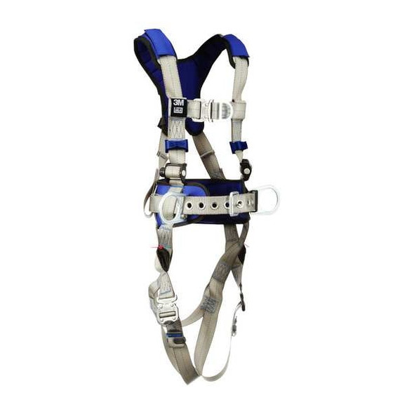 ExoFit(TM) X100 Fall Protection Harness, M, 420 lb, Quick-Connect Chest/ Quick-Connect Leg Straps