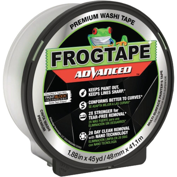 FrogTape 1.88 In. x 45 Yd. Advanced Painter's Tape 243104 712740