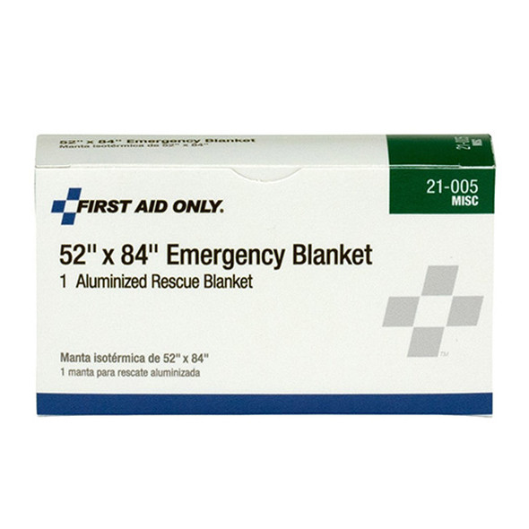 Emergency Blanket, 52" x 84", 1/Each