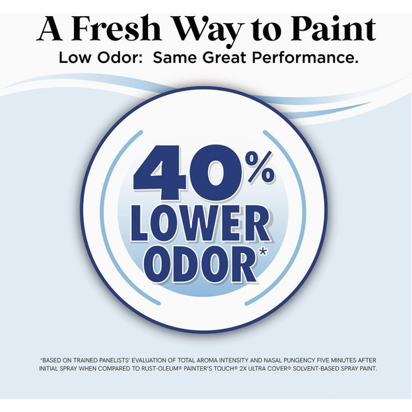 Rust-Oleum Low Odor Water-Based 11 Oz. Matte Spray Paint, Dolphin Gray 388280 799395