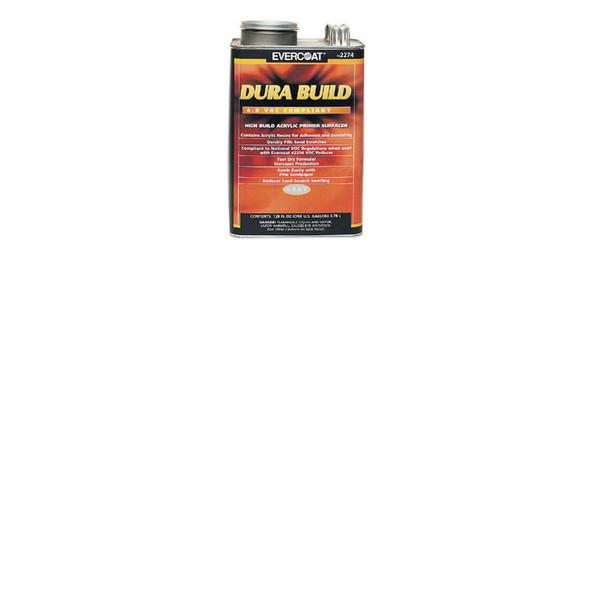 Dura Build Acrylic Primer Surfacer, Gray, Gallon 2274
