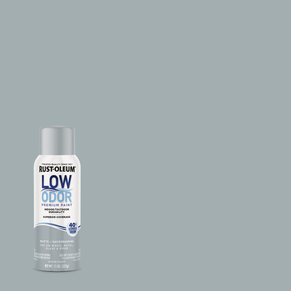 Rust-Oleum Low Odor Water-Based 11 Oz. Matte Spray Paint, Daydreaming 388284
