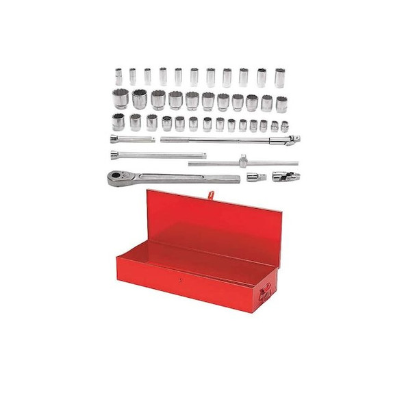 3/4" Drive, 1-5/16" SAE Socket, 6 Points, Deep 3/4" D,6Pt,1-5/16