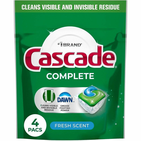 Cascade Professional Complete ActionPacs Dishwashing Detergent 17626CT