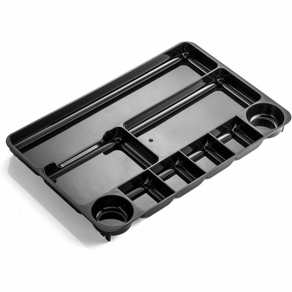 Business Source Drawer Organizer - 30% Recycled - Black - 1 Each