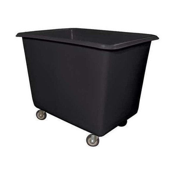 Royal Basket Trucks Cube Truck,7/8 cu. yd.,800 lb. Cap,Black G18-BKX-PGA-4UNN
