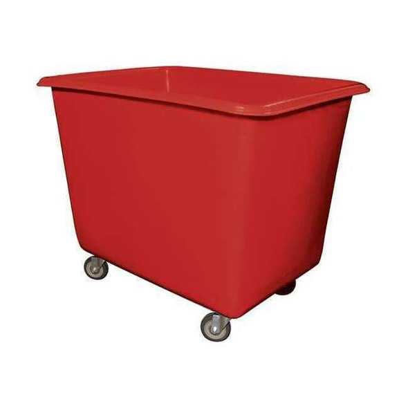 Royal Basket Trucks Cube Truck,7/8 cu. yd.,800 lb. Cap,Red G20-RDX-PGA-4UNN