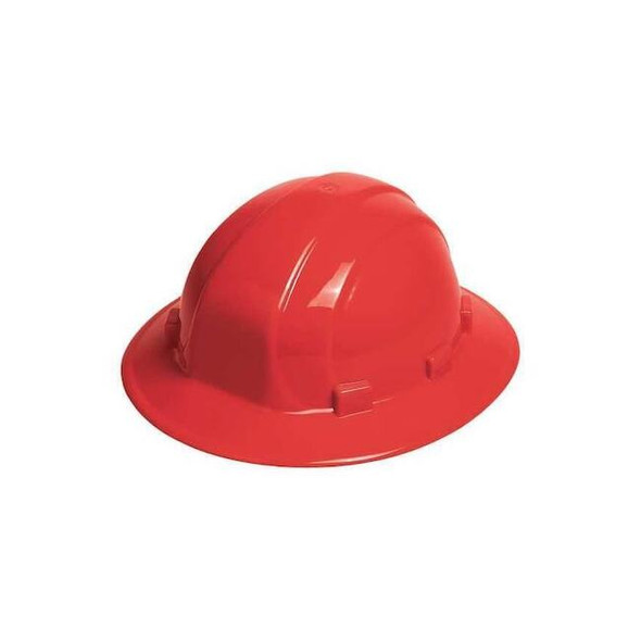 Hard Hat, Omega II, Polyethylene, 6 Point Pinlock, Type 1, Class E, Red