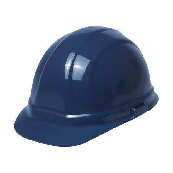 Hard Hat, Omega II, Polyethylene, 6 Point Pinlock, Type 1, Class E, Dark Blue