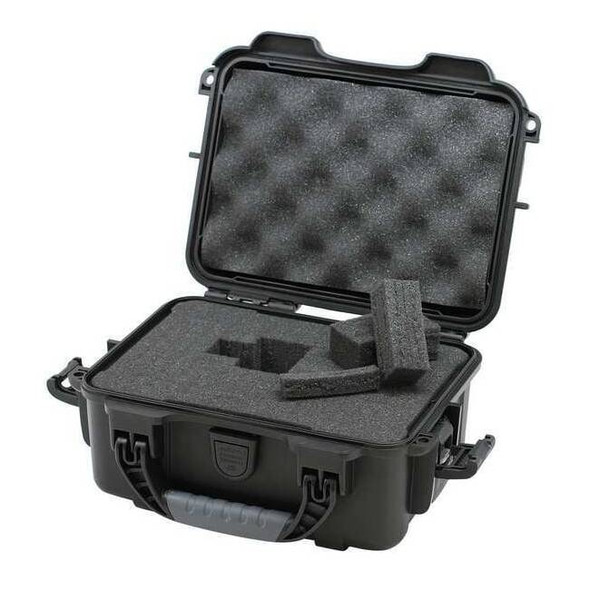 Nanuk Cases Black Protective Case, 10.2"L x 7.9"W x 4-1/2"D 904S-010BK-0A0