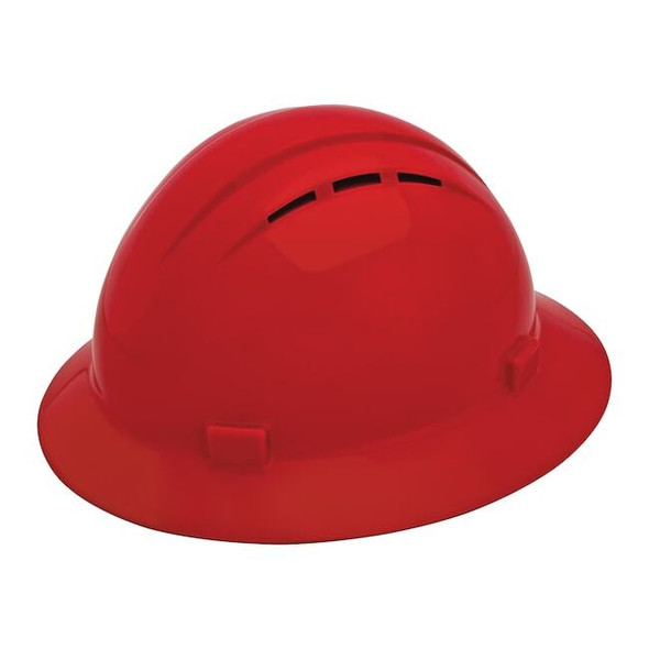 Hard Hat, Americana, Polyethylene, 4 Point Pinlock, Type 1, Class C, Red