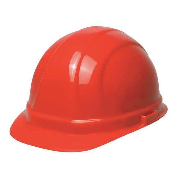 Hard Hat, Omega II, Polyethylene, 6 Point Ratchet, Type 1, Class E, Red