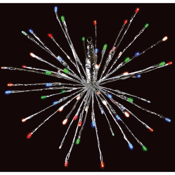Holiday Bright Lights 16 In. Multi LED with Silver Wrap Radiant Blast Light 23-08004 915137