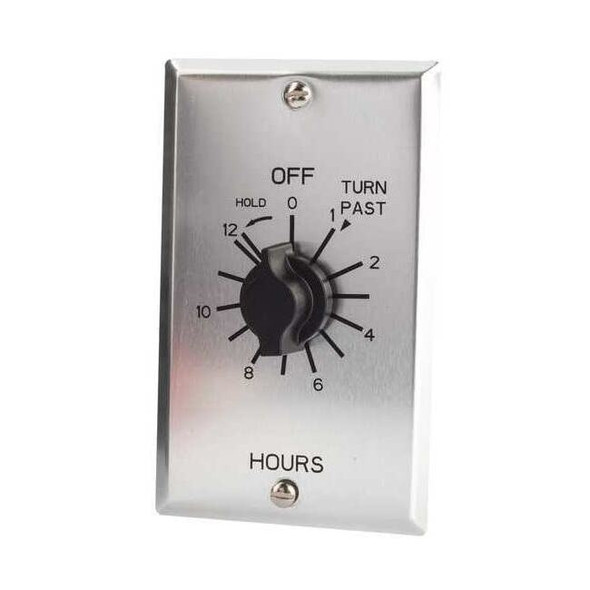 Nsi Tork Spring-Wound Timer,Range 0 to 12 hr. C512HH