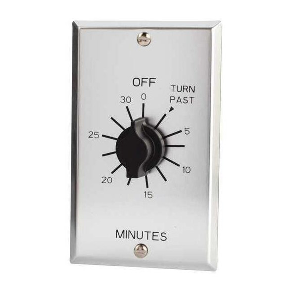 Nsi Tork Spring-Wound Timer,Range 0 to 30 min. C530M