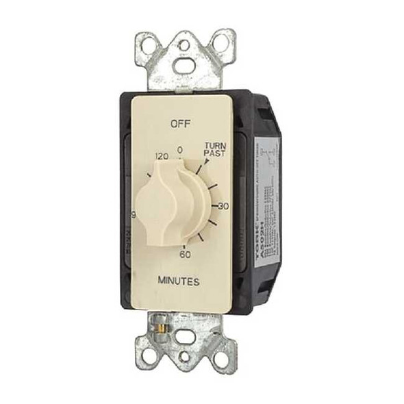 Nsi Tork Spring-Wound Timer,Range 0 to 2 hr. A502H