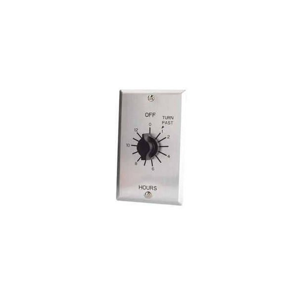Nsi Tork Spring-Wound Timer,Range 0 to 12 hr. C412H