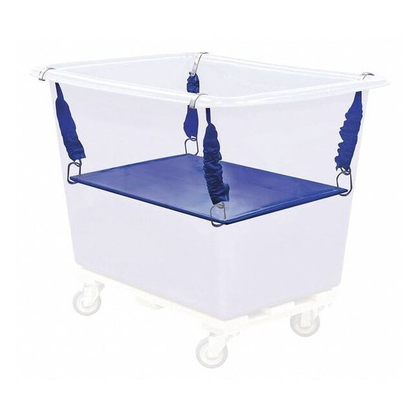Royal Basket Trucks Poly Spring Lift Kit,10 Bu,Blue G10-BBX-PSN