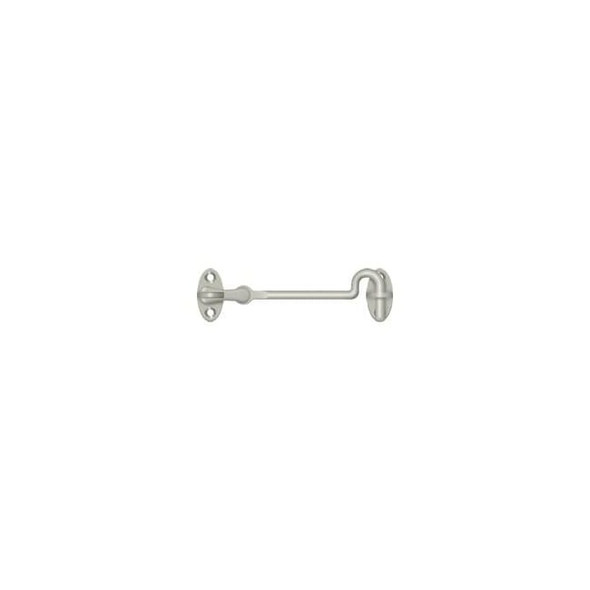 Deltana Cabin Swivel Hooks, 4" Satin Nickel CHK4U15