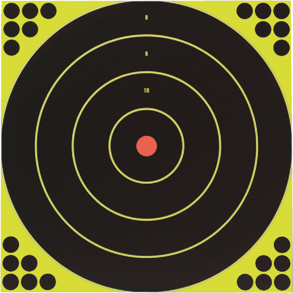 Birchwood Casey Shoot-N-C 12 In. Sighting Adhesive Paper Bulls-Eye Target