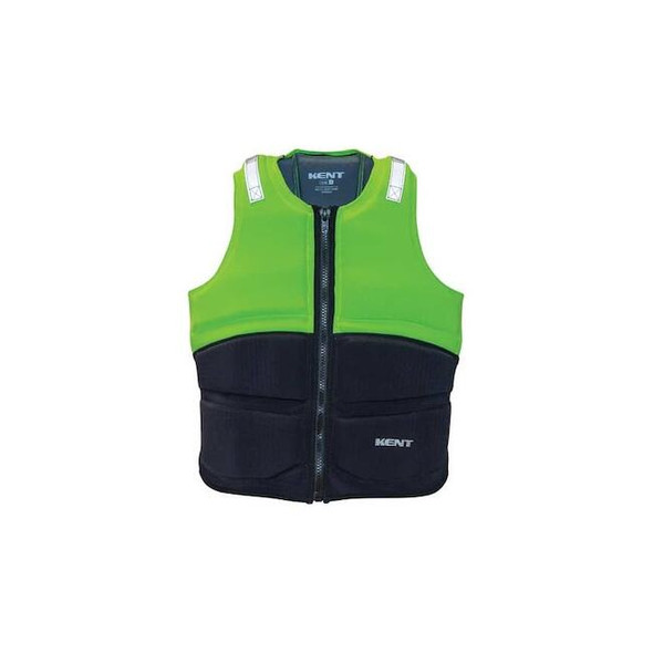 Kent Safety Fishing Vest,5XL,15.5lb,Green 151700-400-090-21