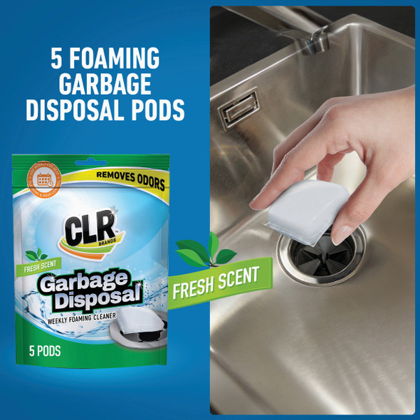 CLR Brands Fresh & Clean Foaming Garbage Disposer Cleaner Pods (5-Count)