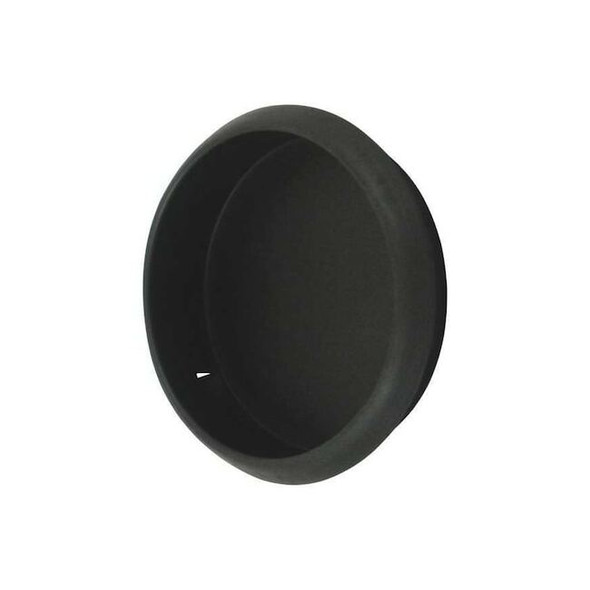 Deltana Flush Pull, Solid Brass, Black FP221RU19 Pack of 2