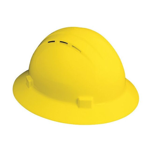Hard Hat, Americana, Polyethylene, 4 Point Ratchet, Type 1, Class C, Yellow
