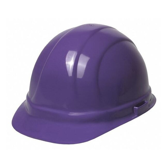 Hard Hat, Omega II, Polyethylene, 6 Point Ratchet, Type 1, Class E, Purple