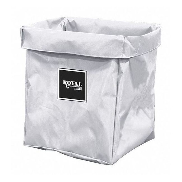 Royal Basket Trucks X-Frame Bag,8 Bushel,White Vinyl G08-WWX-XBN