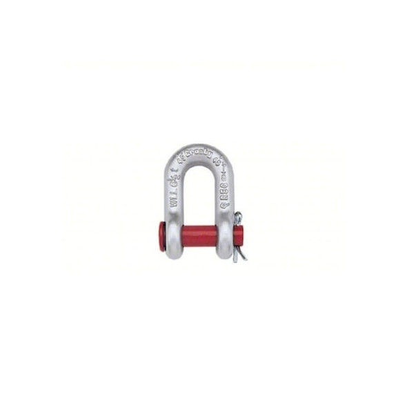 Crosby D-Shackle,1,000 lb Load Cap,Carbon Steel 1018810