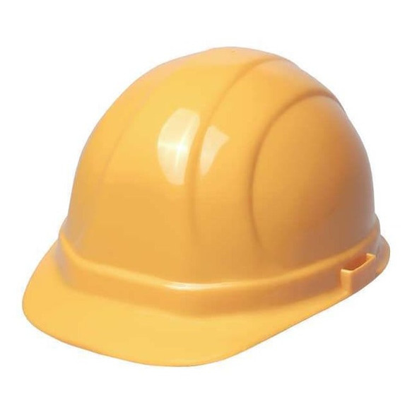 Hard Hat, Omega II, Polyethylene, 6 Point Ratchet, Type 1, Class E, Yellow