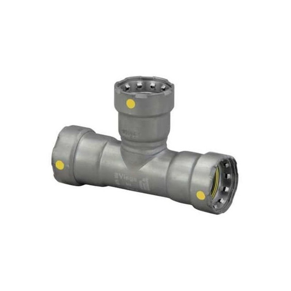 Viega Viega MegaPressG tee, 1-1/2" x 1-1/2" x 3/4" 25366