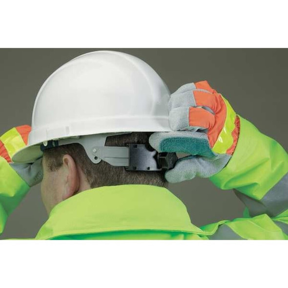 Hard Hat, Omega II, Polyethylene, 6 Point Ratchet, Type 1, Class E, White  WEL19951WH
