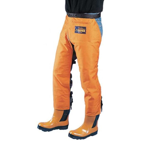 Deltaplus Chainsaw Chaps, Orange, Nylon, 36 in Length WELJE94236