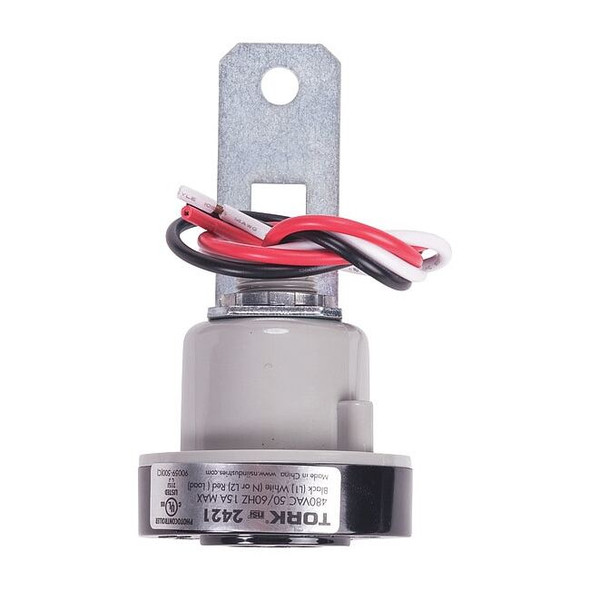 Nsi Tork PhotocontrolReceptacle,120-480VAC,15A 2421